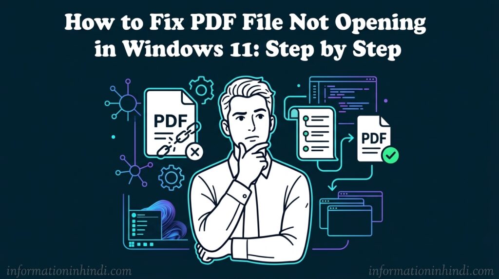 PDF file not opening in Windows 11 - How to Fix PDF File Not Opening in Windows 11: Step by Step